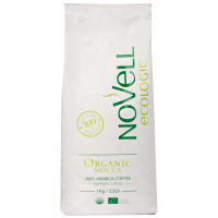 Novell Organic Mocca Bohnen für Kaffee und Espresso 1kg