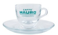 Mauro Espresso Tasse aus Glas