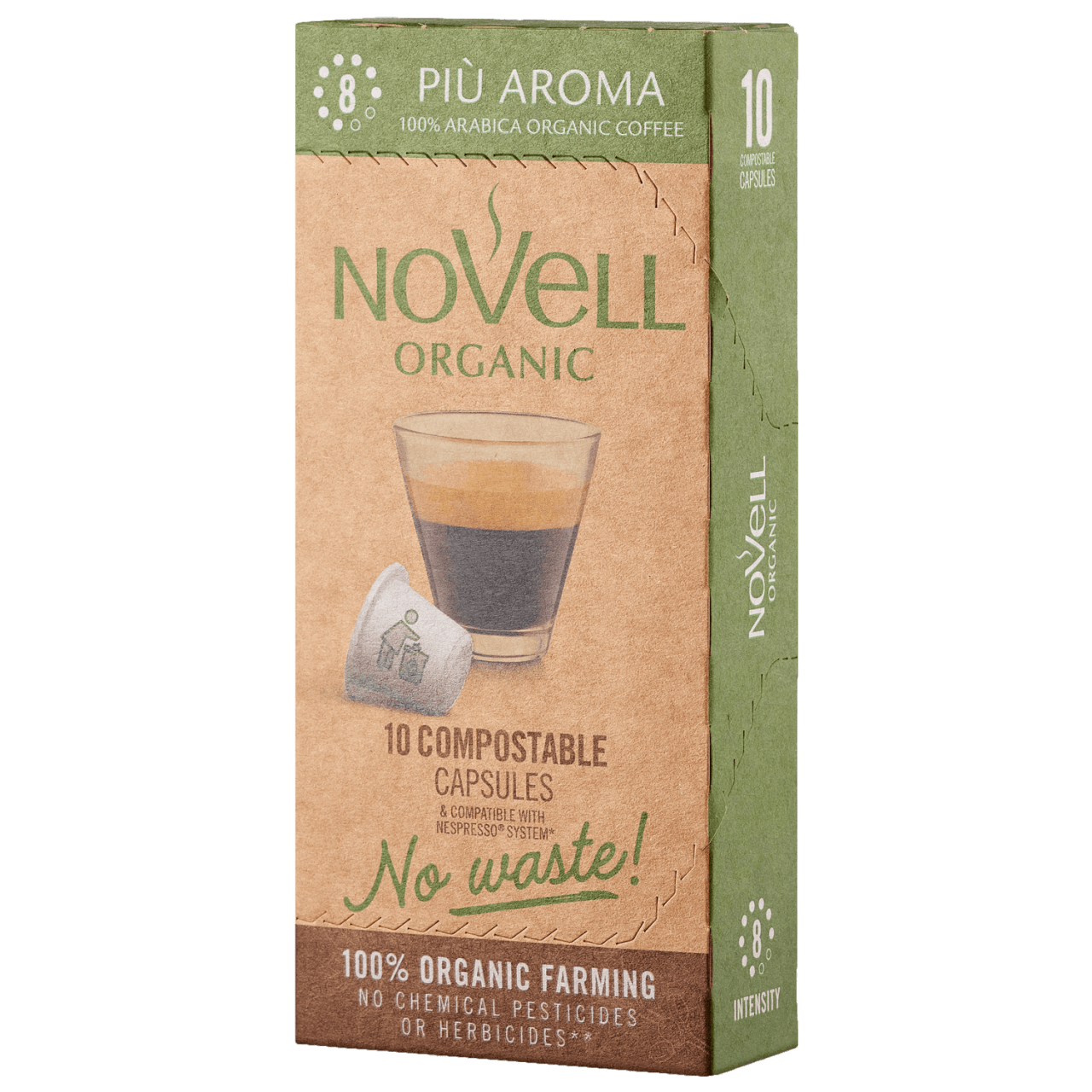 Novell Piú Aroma Nespresso®* kompatible Kapseln