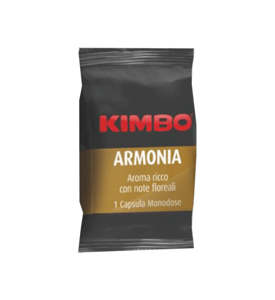 Kimbo Espresso Armonia Arabica Kaffee Kapseln 100 Stück