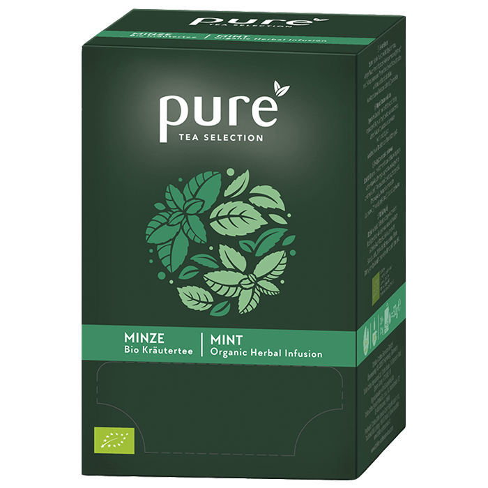 Tchibo Pure Tee Bio Pfefferminze 25 Beutel, Tea Selection