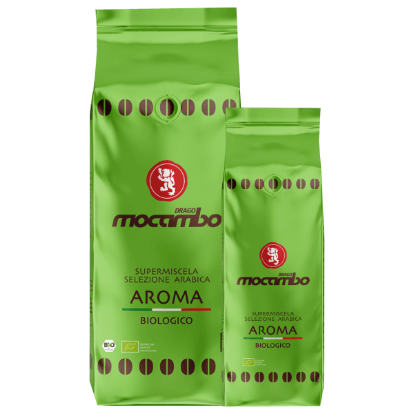 Mocambo Aroma Biologico Bohnen für Kaffee und Espresso 1kg